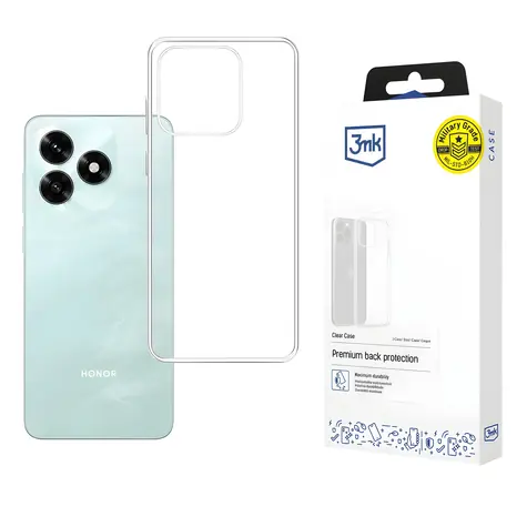 3mk Clear Case čirá / Ochranný kryt / Honor X5C Plus 4G