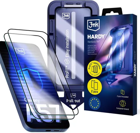 3mk Hardy Hardura Samsung Galaxy A37/Galaxy A57 / Tvrzené sklo / 9H