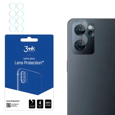 3mk Lens Protection / Sklo na fotoaparát / Oppo Reno 7 5G / Hybridní sklo