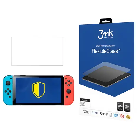 3mk FlexibleGlass / Hybridní sklo / pro Nintendo Switch OLED / 8,3