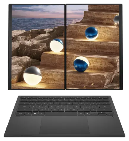 ASUS Zenbook Duo 14 OLED UX8407AA šedá / Notebook / 14