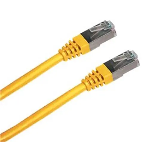 DATACOM Cat6 S/FTP žlutý / Patch kabel / RJ45-RJ45 / 2 m