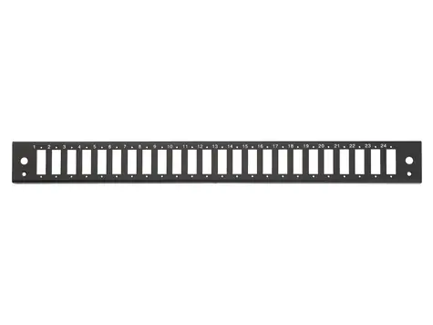 Equip Patchpanel 24x SC-Duplex černý / Patch panel / Optický / 1U / 19