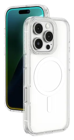 AmazingThing Titan Pro Mag Case transparentní / Pouzdro / Magnetický kroužek / iPhone 16 Pro