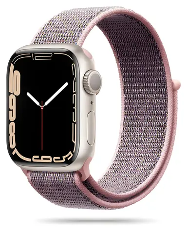 Tech-Protect Nylon růžový / Řemínek pro Apple Watch / 38/40/41 mm
