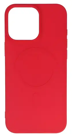 Hurtel Silikonové pouzdro s MagSafe iPhone 16 Pro červená / Pouzdro / Silikon / MagSafe