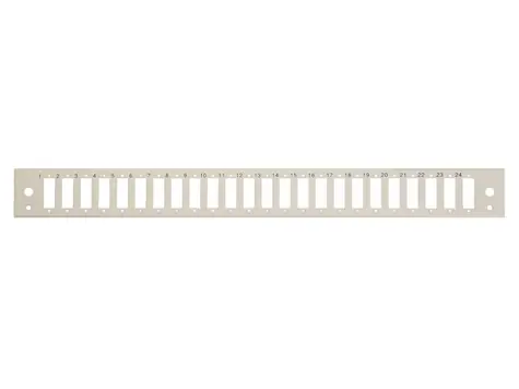 Equip Patchpanel 24x SC-Duplex světle šedý / Patch panel / Optický / 1U / 19