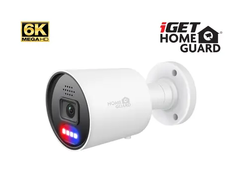 iGET HGNHK942CAM / Venkovní IP kamera / 6K / PoE / IP67 / SMART AI / IR 40m / ONVIF