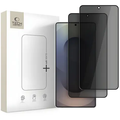 Tech-Protect Glass SPY+ / Ochranné tvrzené sklo / Privacy filtr / Samsung Galaxy S26 Ultra / 2 ks