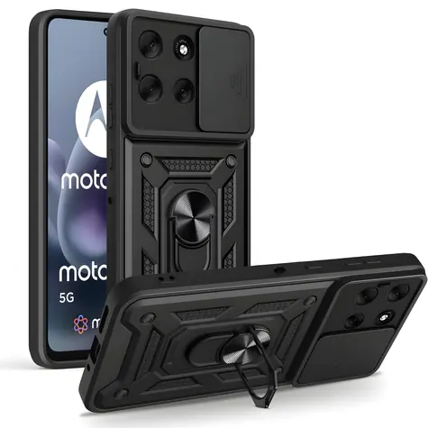 Tech-Protect CamShield Pro pro Motorola Moto G86 5G černá / Zadní kryt / ochrana fotoaparátu