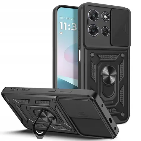 Tech-Protect CamShield Pro černá / Zadní kryt / Motorola Moto G57 Power & G67 Power