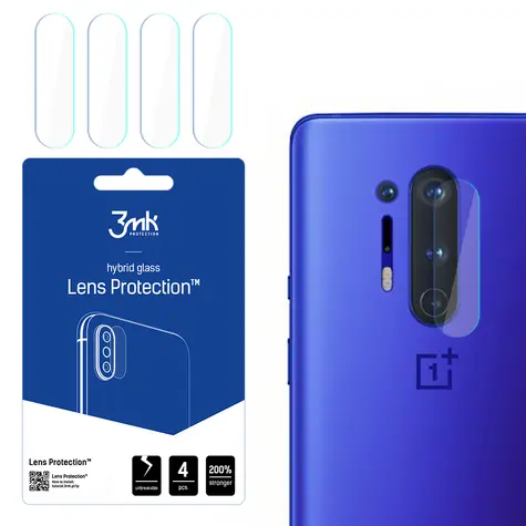 3mk Lens Protection Hybridní sklo pro OnePlus 8 Pro 5G / Ochranné sklo na fotoaparát
