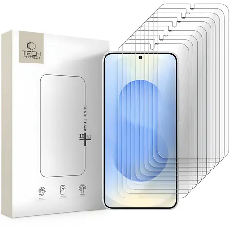 Tech-Protect Tvrzené sklo 10ks pro Samsung Galaxy S26 Ultra / Ochranné sklo / Sada 10 ks