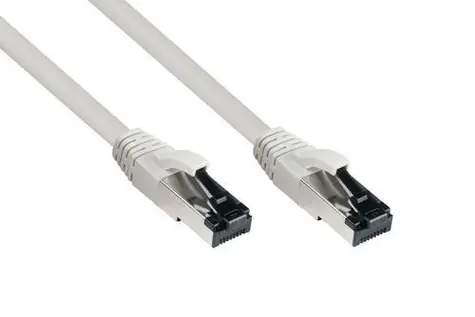 Good Connections šedá / Patch kabel / Cat.8.1 / S/FTP / RJ-45 / 0,5 m