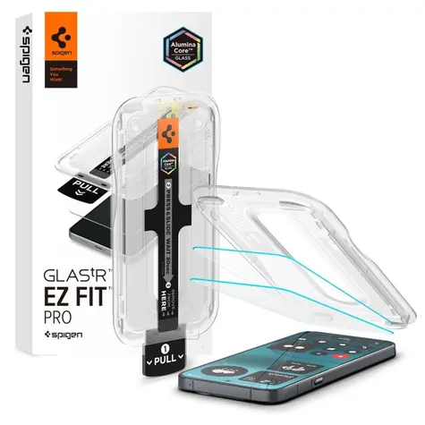 Spigen Glas.tR EZ Fit Pro / Ochranné sklo / Nothing Phone (4a) Pro / 2 ks