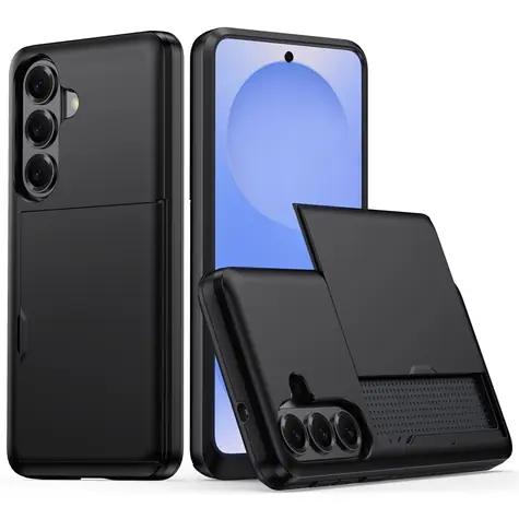 Hurtel AMORUS černá / Kryt / Samsung Galaxy A37 5G / s výsuvnou kapsou na kartu