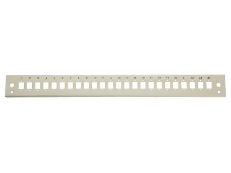 Equip Patchpanel 24x LC-Duplex, SC-Simplex šedá / Patch panel / Optický / 1U / 19