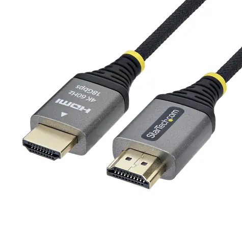 StarTech HDMI kabel 3 m černá / HDMI kabel / High Speed / 4K 60Hz / HDR10 / Dolby Vision