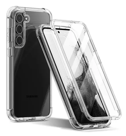 Tech-Protect Kevlar pouzdro pro Samsung Galaxy S23+ transparentní / Pouzdro / Kevlar