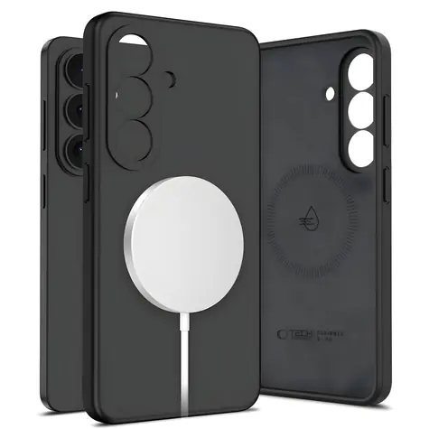 Tech-Protect Silicone MagSafe černá / Kryt / Samsung Galaxy S26+ / MagSafe / Silikon