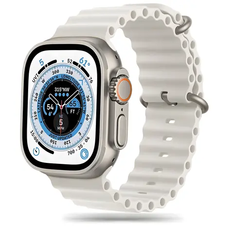 Tech-Protect IconBand Pro béžová / Řemínek pro Apple Watch / 42/44/45/49 mm / Watch 4/5/6/7/8/9/SE/Ultra