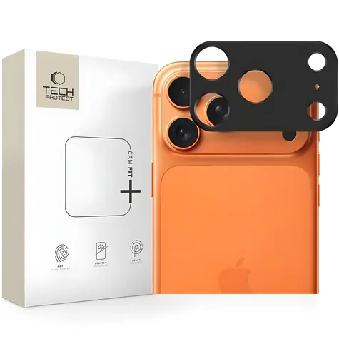 Tech-Protect Camalloy Fit+ černá pro Apple iPhone 17 Pro / Pouzdro / ochrana fotoaparátu