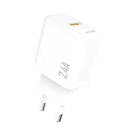 Dudao A23 síťová nabíječka bílá / USB-A / 2.4A