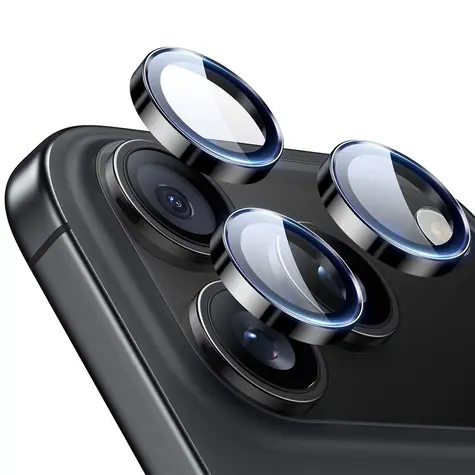 ESR Armorite černá / Ochranné sklo fotoaparátu / Apple iPhone 14-17 Pro a Pro Max