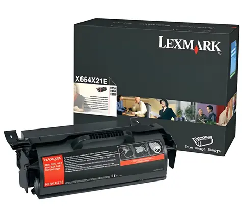Lexmark X654X31E černá / Toner / vysokokapacitní (HC)