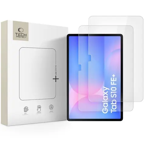 Tech-Protect Glass Fit+ transparentní / Tvrzené sklo / Samsung Galaxy Tab S10 FE+ 13.1 (X620/X626B) / 2 ks