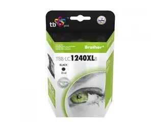 TB LC1240BK černá / Inkoustová kazeta / kompatibilní s Brother / 915 stran / 30 ml