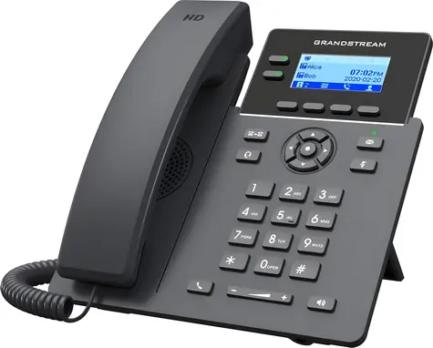 Grandstream GRP2602 / VoIP telefon / 4x SIP účet / 2,21