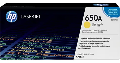 HP 650A žlutý / Toner / Kontraktový / CE272AC / 15 000 stran