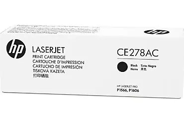HP CE278AC / Originální toner / LJ P1566, M1536 / 2.100 stran / Černý