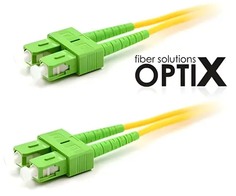 OPTIX SC/APC-SC/APC / Optický patch cord / 09/125 / 3 m