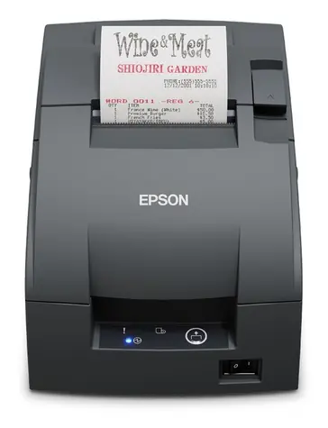 Epson TM-U220IIB bílá / Pokladní jehličková tiskárna / USB / automatický řezač