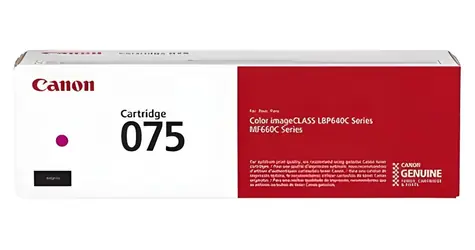 Canon Cartridge 075 M purpurová / Toner / Originál / i-SENSYS LBP646cdw, LBP647cdw / 1300 stran