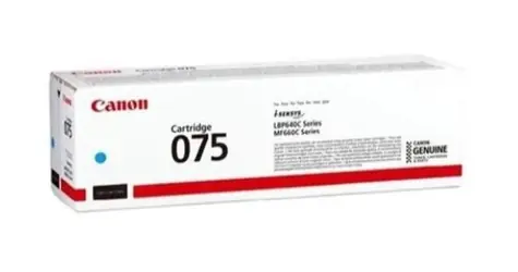 Canon Cartridge 075 C azurová / Toner / Originál / i-SENSYS LBP646cdw, LBP647cdw / 1300 stran
