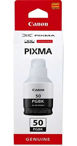 Canon GI-50 PGBK / Inkoustová náplň / černá / 6000 stran / PIXMA G5050, G6050, GM2050