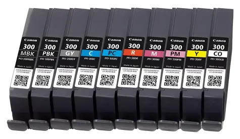 Canon PFI-300 / Inkoustové náplně / Multi Pack 10 ks / 14,4 ml / imagePROGRAF PRO-300