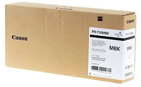 Canon PFI-710 MBK matná černá / Cartridge / imagePROGRAF TX-2000, TX-3000, TX-4000 / 700 ml / Originální