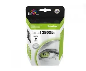 TB LC1280XLBK / Inkoustová kazeta / kompatibilní s Brother LC1280XL / černá / 912 stran