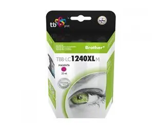 TB LC1240M purpurová / Inkoustová kazeta / kompatibilní s Brother / 800 stran / 20 ml