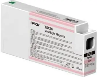 Epson originální cartridge T54X600 UltraChrome HDX / 350 ml / Vivid světlá Purpurová