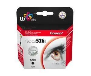 TB CLI-526BK černá / Inkoustová kazeta / kompatibilní s Canon Pixma / 520 stran / 10 ml