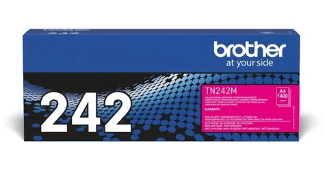 Brother TN-242M Purpurová / Toner / Originální / 1400 stran / HL-3142CW, HL-3152CDW, HL-3172CDW