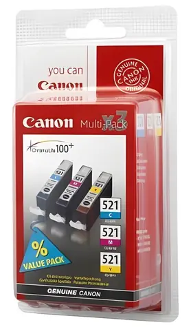 Canon CLI-526 BK/C/M/Y Photo Value / Originální cartridge / + fotopapír / pro iP4x50, MG5x50/6x50/8x50, MX715/885/895