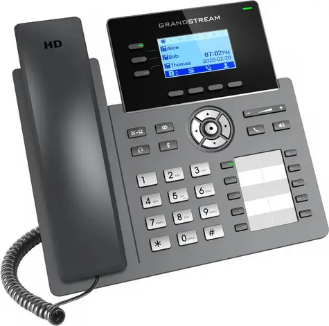 Grandstream GRP2604P / VoIP telefon / 6x SIP účet / 2,48
