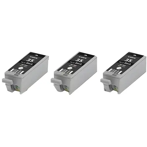 Canon PGI-35BK / Inkoustová kazeta / černá / 3 ks / 573 stran / PIXMA iP100, iP110, TR150