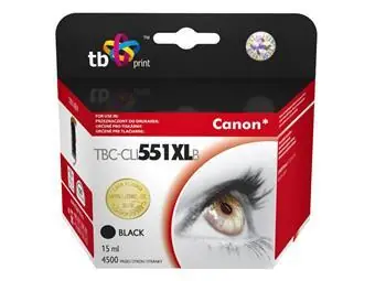 TB CLI-551XL kompatibilní černá / Inkoustová kazeta / pro Canon Pixma MG5450, MX925 / 4500 stran / 15 ml